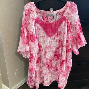 Catherine’s multi color top. Size 4x